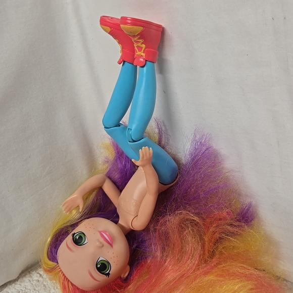 Sunny Day 11" Doll Poseable Rainbow with Dress & Shoes Nickelodeon Figure Toy - Picture 17 of 17